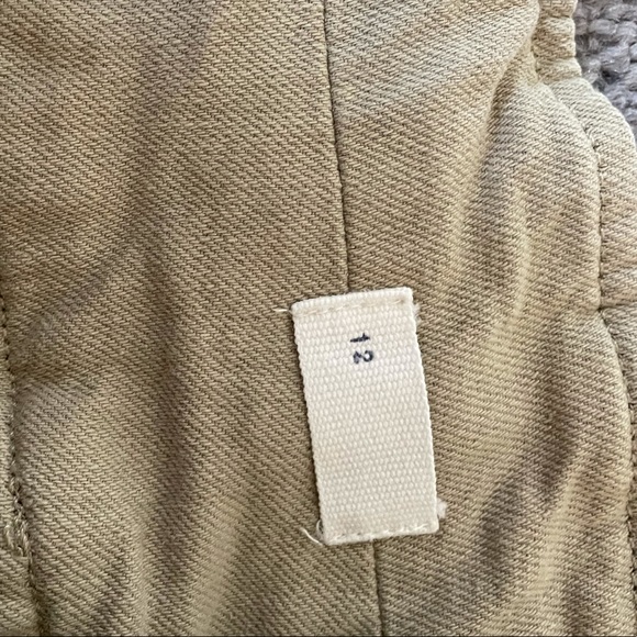 Gap Hi-Rise Belted Cropped Chinos, Field Stone, Size 12 - Picture 5 of 8